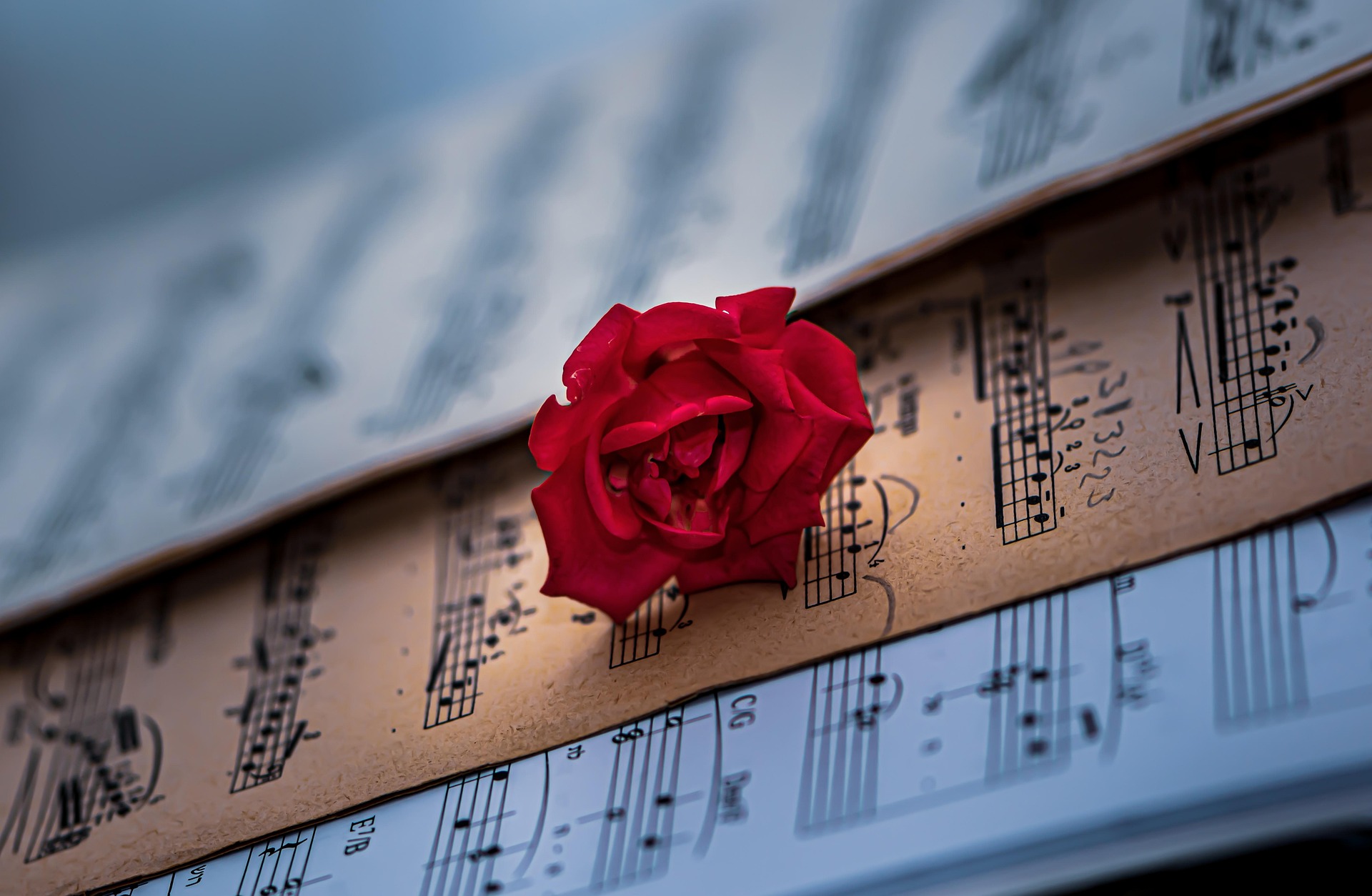 Guitar tablature and guitar